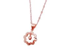 LYFHJD Necklace Pendant Chain Men Women Jewellery Hollow Necklace For Women Household