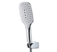 LYFHJD Shower,Chrome Pressure Inch Hose, 3 Functions High Flow Handheld Shower Head Set with Adjustable Mount Holder