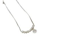 LYFHJD Smile Necklace Natural Freshwater Pearl Jewelry For Women