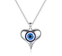 LYFHJD Turkish Evil Eye Bracelets Blue Enamel Evil Eye Necklace For Women Man Jewelry Gifts