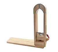 LYFJXX Clip de madera de cuero de madera de artesanía de cuero de costura a mano de cuero de costura de cordón-abrazadera de caballo de poni para artesanía de cuero-herramienta de costura