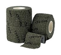 LYFT-RX Weightlifting Hook Grip Tape con Adhesivo para Levantamiento de Pesas Olimpico, Crossfit, WOD, Lifting, Gym, Cinta Halterofilia Flexible, Protege Pulgares Dedos, OD Green, 3 Unidades