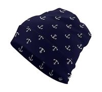 Lyfthologen Gorro de punto, bonito gorro de zorro rojo, gorro para correr, ciclismo, deportes al aire libre, Anclajes simples con temática náutica, Talla única