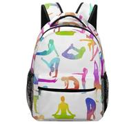 Lyfthologen Mochila casual de tela Oxford duradera, con patrón de experimentos de química, bolsa universitaria para niños, niñas, viajes, deportes, Gimnasia, One Size