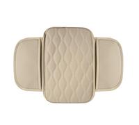 LYHCM Funda Reposabrazos Coche para Jaguar MK IX berlina XK8 X100 X-Type Estate, Cojín Apoyabrazos Almohadilla Consola Central Cubierta Protectora Interior Accesorios,Beige