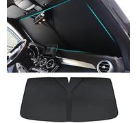 LYHH Parasol Coche Delantero para Mercedes Benz GLC SUV X254 X253 GLC 53 43 2015-2025, Protección Rayos UV Parabrisas, Protector Ventana Coche Plegable Accesorios