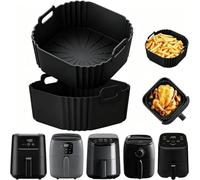 LYHOLKEER 2 moldes de silicona para airfryer, accesorios para airfryer de 1 - 2 l