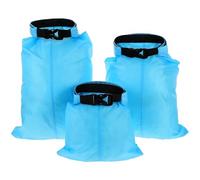 LYHYDMA Bolsa Impermeable Playa Juego de 3 Bolsas secas Impermeables Nailon Suave 1,5 l, 2, y, con Cierre hermético for Camping, Kayak, Canoa Almacenamiento en Barco
