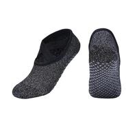 LYHYDMA Calcetines de Pilates 3 pares de calcetines yoga sin espalda con alambre plateado for mujer, tiras cruzadas, moda, for ballet y danza, antideslizantes, for fitness deportes, accesorios(Black)