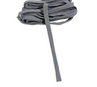 LYHYDMA Cordón para Pantalones Sudadera Con Capucha Y Correa Trenzada Plana, Pantalones De Chándal Cordón, Cuerda Cintura, Suministros Costura Ropa DIY, 5 Metros(GREY,1.5cm)