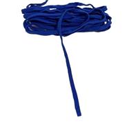 LYHYDMA Cordón para Pantalones Sudadera Con Capucha Y Correa Trenzada Plana, Pantalones De Chándal Cordón, Cuerda Cintura, Suministros Costura Ropa DIY, 5 Metros(Blue,1cm)