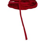 LYHYDMA Cordón para Pantalones Sudadera Con Capucha Y Correa Trenzada Plana, Pantalones De Chándal Cordón, Cuerda Cintura, Suministros Costura Ropa DIY, 5 Metros(Red,1.8cm)