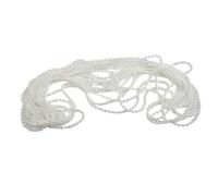 LYHYDMA Cordón para persiana Enrollable Cadena de Cuentas for Cortina 10 Metros, persianas enrollables Blancas, cordón tracción, Cadena for, Herramienta Repuesto