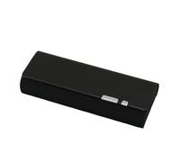 LYHYDMA Funda Gafas Estuche for gafas de sol portátil antiestrés for guardar accesorios for(Black)