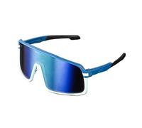 LYHYDMA Gafas de Ciclismo Sunglasses UV Protection Eyewear For Men Women Sports Bike Cycling Mountain Road Bicycle Boys Girls Baseball Fishing Riding(Deep Blue,M Size for Youth)