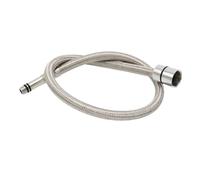 LYHYDMA Manguera Ducha Manguera De Grifo De Cocina De Acero Inoxidable 50/60/70/80cm F1/2 M10 * 1 304, Manguera Extraíble, Manguera Especial, Manguera De Repuesto, Tubo TPV(70cm)