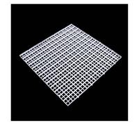 LYHYDMA Separador Acuario Divisor de Acuario, Caja de plástico for Huevos, Placa de separación, Rejilla de Aislamiento, Bandeja de Filtro Inferior for Acuario(White)