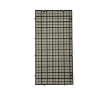LYHYDMA Separador Acuario Divisor de Rejilla for Acuario, Divisor de pecera, Filtro de Fondo Multifuncional for pecera, Tablero de Aislamiento de Arena, Bandeja de Placa de Rejilla de Filtro(Black)