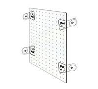 LYHYDMA Separador Acuario Placa de Aislamiento for pecera, Flexible y cortable, Divisor for cría de Peces(20x30cm)
