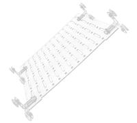 LYHYDMA Separador Acuario Placa de Aislamiento for pecera, Tablero Divisor for Acuario, Compartimento Superior e Inferior, Almohadilla Inferior, Accesorios for acuarios de cría Mixta