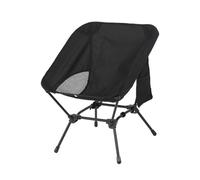 LYHYDMA Silla Director Plegable Taburete de Pesca Playa Estructura Cuadrada, práctica Silla Plegable Camping Cuatro Esquinas, Ligera Luna Tubo Hierro(Black)