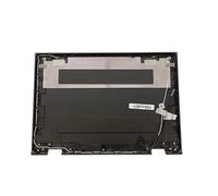 Lyinsen Repuesto de tapa trasera para laptop LCD de 11.6 pulgadas con antena inalámbrica para Lenovo 300e Chromebook de 2ª generación MTK 81QC 5CB0U63947, color negro
