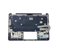 Lyinsen Repuesto para laptop Dell Latitude 11 3140 E3140 2 en 1, reposamanos, teclado no retroiluminado, parte de montaje de teclado de 11.6 pulgadas, 04TGRH 4TGRH, cubierta superior, color negro