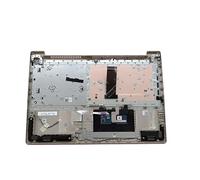 Lyinsen Repuesto para Lenovo Ideapad 5-15IIL05 81YK 5-15ARE05 81YQ 5-15ITL05 82FG 5-15ALC05 82LN Laptop Upper Case Palmrest Keyboard Touchpad Part 15.6"SBB0X77935 5CB0X57656 Top Cover Gold