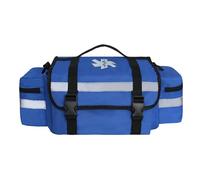 Lyirfan Bolsa vacía profesional de primeros auxilios vacía, bolsa de trauma médico, bolsa médica de primeros auxilios con reflectante, kit de múltiples compartimentos para suministros médicos de