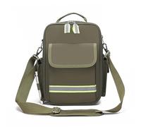 Lyirfan Bolsas de emergencia vacías,bolsa médica con asa y correa para el hombro,bolsa de suministros médicos,para el cuidado del hogar,senderismo(Verde Militar)