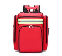 Lyirfan Mochilas de primeros auxilios, mochilas médicas de primeros auxilios vacías, para mochilas médicas traumáticas, mochilas de viaje, solo bolsas (Rojo)