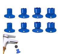 LYITZW 8 Piezas Herramienta de Llave de Extracción de Aireador de Grifo de Caché Aireadores de Caché Llave de Fregadero de Cocina Baño - M16.5 /M18.5/M21.5/M22.5/M24