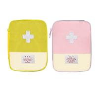 LYITZW Bolsa De Medicina Portátil, Mini Botiquín Médico Vacío, Kit De Primeros Auxilios De Viaje