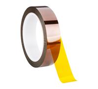 Lyivisk Cinta adhesiva resistente al calor, 25 mm x 30 m, resistente al calor, cinta de protección contra el calor, tubo de escape para impresora 3D, soldadura, sublimación, placas de circuitos