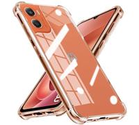 LYJERRY 1Pcs Airbag Funda Compatible con Motorola G06 Funda Capa Antigolpes Carcasa Silicona Clear