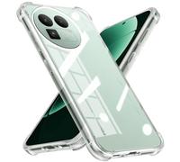 LYJERRY 1Pcs Airbag Funda Compatible con Realme GT 8 Funda Capa Antigolpes Carcasa Silicona Clear