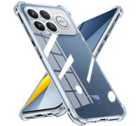 LYJERRY 1Pcs Airbag Funda Compatible con Xiaomi Poco F8 Ultra Funda Capa Antigolpes Carcasa Silicona Clear