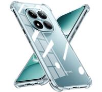 LYJERRY 1Pcs Airbag Funda Compatible con Xiaomi Redmi Note 15 Pro Funda Capa Antigolpes Carcasa Silicona Clear