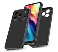 LYJERRY 1Pcs Funda Compatible con Doogee Note 56 / Note 56 Pro / 56 Plus Funda Capa Antigolpes Carcasa Silicona Black