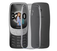 LYJERRY - Carcasa para Nokia 3210 2024 (carcasa protectora para Nokia 3210 2024), transparente de silicona a prueba de golpes, delgada y flexible TPU Bumper