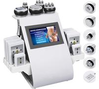 LYJIANGXIN 40K Máquina de Adelgazamiento Masajeador Anticelulitico 6 en 1,Dispositivo de Radiofrecuencia para Esculpir el Cuerpo,Máquina de Belleza Multifuncion,para Abdomen,glúteos y Muslos