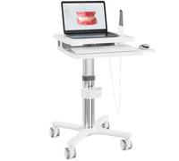 LYJIANGXIN Carrito Dental Regulable con Soporte para Escáner Intraoral