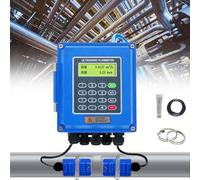 LYJIANGXIN CaudalíMetro UltrasóNico, Medidor De Control De Flujo De Agua para LíQuidos Tuf-2000b con Contador Y Sensor UltrasóNico TM-1, TS-2 Y TL-1 para TamañOs De TuberíA Dn15~Dn6000 Mm