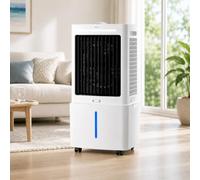 LYJIANGXIN Enfriador de Aire Portátil Camping, Climatizador Evaporativo con Tanque de Agua 10L/25L, Refrigerador Móvil Silencioso, Control Remoto, Temporizador para Caravana RV Dormitorio