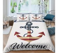 LYJSMDAAA American Flag Design Funda de Edredón Microfibra Suave 3 Piezas Estampado 3D American Flag diseño Funda Edredon con Funda de Almohada a Juego Transpirable for niños Super King（260x220cm）