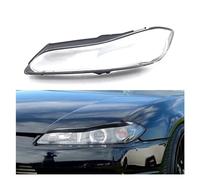 Lyjstore Carcasa de luz delantera para faros delanteros coche, carcasa cristal transparente para pantalla lámpara, compatible con N-issan Silvia S15 1999-2000