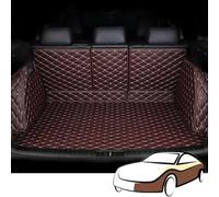 LYJXD Cobertura Completa Coche Alfombrillas Maletero para Nissan X-Trail III (T33) 2022 2023 2024 2025 5-Seat, Impermeable Cuero Funda Maletero Protector Accesorios,Coffee
