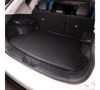 LYJXD Coche Alfombrillas Maletero Cuero para Audi A1 2018-2022 2023 2024 2025, Alfombra Protectora Bandeja Forro Impermeable Antideslizante Interior Accesorios,Black