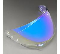 LYJXD Lente de Visera Casco de Motocicleta para HJC HJ34P C10, UV Antivaho Visera de Lente Casco Accesorios Cascos de Moto,Normal-G Aurora Blue