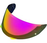 LYJXD Lente de Visera Casco de Motocicleta para HJC i90 / i91 HJ-33, UV Antivaho Visera de Lente Casco Accesorios Cascos de Moto,Normal-K Revo Pink Gold